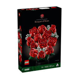 乐高（LEGO）积木 10328玫瑰花束 拼装玩具 男孩女孩新年礼物【D2C限定款】