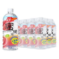 依能  蜜桃水 lL*12瓶 水蜜桃  果味饮料 塑膜装 蜜桃味