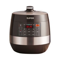 苏泊尔（SUPOR）电压力锅6升家用大容量智能触控高压锅球釜双胆开盖电饭煲收汁一键排压4-8人 SY-60YC8001Q 6L