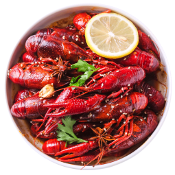 鲜京采麻辣小龙虾尾2.51斤 净虾1.2斤 175-195粒共5盒 加热即食源头直发