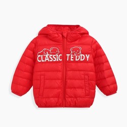 CLASSIC TEDDY 精典泰迪 儿童白鸭绒轻薄保暖羽绒服