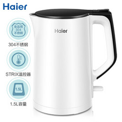 Haier 海尔 K1-C01W 1.5L 电水壶 白色