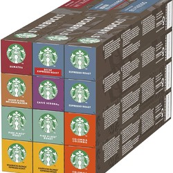 中亚Prime会员：Starbucks 星巴克 Nespresso 咖啡胶囊 8种口味 120粒胶囊