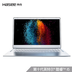 Hasee 神舟 精盾X55S1 15.6英寸笔记本电脑（i5-1035G7、16G、512G 、72%）