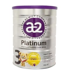 a2 艾尔 Platinum 白金系列 婴幼儿配方奶粉 3段 900g