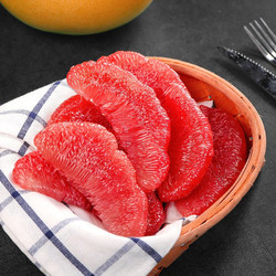 京东PLUS会员：鲜临食感 平和琯溪红心柚子 3-4个精选装