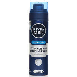 有券的上： NIVEA 妮维雅 男士剃须泡沫啫喱 200ml*2件