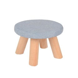 京东PLUS会员：中派 实木时尚创意圆凳