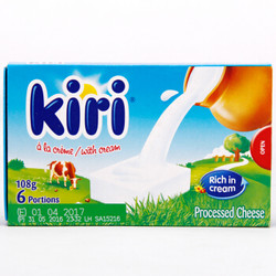 限地区： 凯芮(Kiri) 奶油奶酪原味 108g/6粒*9件