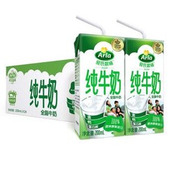 爱氏晨曦 全脂纯牛奶 200ml*24 *3件