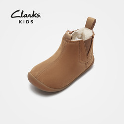 21日0点、双11预售：clarks 其乐 儿童保暖雪地靴