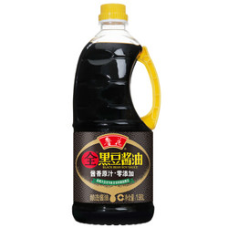 鲁花 全黑豆酱油 1.98L *3件