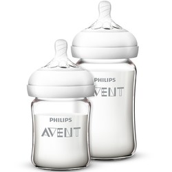AVENT 新安怡 婴儿玻璃奶瓶 125ml+240ml *2件 +凑单品