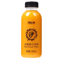 京东PLUS会员：吕梁野山坡 生榨沙棘果汁饮料 350ml*10瓶