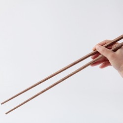 筷子庄 铁木火锅长筷 32cm*2双
