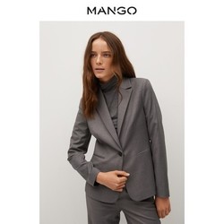 双11预售：MANGO 77095914 女士西装外套