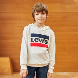 双11预售：Levi's 李维斯 男童长袖连帽上衣