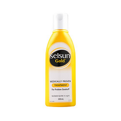 限地区：Selsun 黄瓶 特效去屑止痒洗发水 375ml
