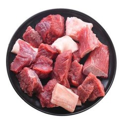 恒阳 乌拉圭原切牛肉半筋半肉 1kg*3件