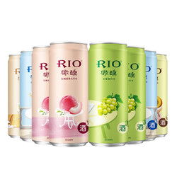 88VIP：RIO 锐澳 预调鸡尾酒 5口味 330ml*8罐 *2件