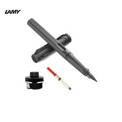 12.12预售：LAMY 凌美 Safari狩猎者系列 钢笔 F尖 磨砂黑+吸墨器+黑色墨水
