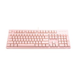 5日0点、新品发售：ThundeRobot 雷神 KC5104R 粉硬糖 机械键盘 红轴 粉色