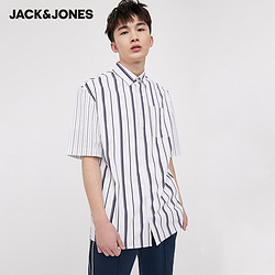 Jack Jones 杰克琼斯 220204515 含棉条纹衬衫