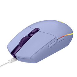 数码配件节：Logitech 罗技 G102 二代 有线鼠标 紫色 8000DPI