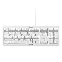 CHERRY 樱桃 KC1000 有线薄膜键盘 108键 白色