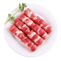 京东PLUS会员：伊赛 国产精品肥牛肉卷/肉片 500g/袋