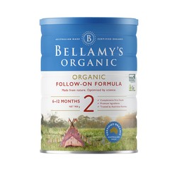 唯品尖货：BELLAMY‘S 贝拉米 有机婴儿奶粉 2段 900g
