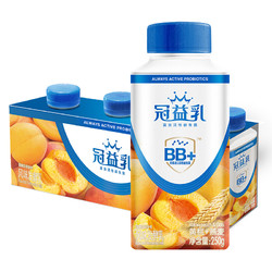 京东PLUS会员：MENGNIU蒙牛 冠益乳 燕麦黄桃味酸奶 250g*4瓶