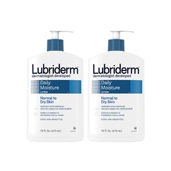 考拉海购黑卡会员： Lubriderm 24小时保湿润肤乳 473ml 2瓶装