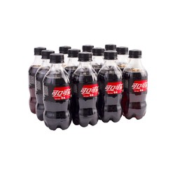 聚划算百亿补贴、移动专享：Coca-Cola 可口可乐 零度可乐饮料 300ml*12瓶