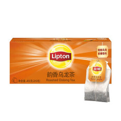 Lipton 立顿 韵香乌龙茶 25包