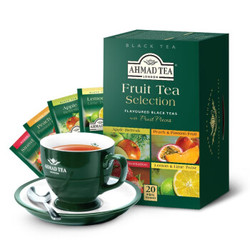 PLUS会员：AHMAD 亚曼 果味红茶 四口味组合20包