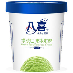 BAXY 八喜牛奶冰淇淋 绿茶味550g