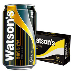 Watsons 屈臣氏 苏打汽水 经典黑罐330ml*24罐
