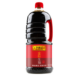 LEE KUM KEE 李锦记金标生抽 一级酿造酱油 1.65L