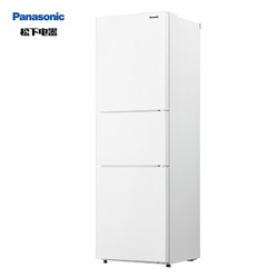 20日0点：Panasonic 松下 NR-EC26WPA-W 三门冰箱 265L