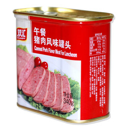PLUS会员：Shuanghui 双汇 午餐猪肉风味罐头 340g*3盒
