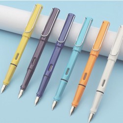 金豪 钢笔 多色可选EF尖 0.38mm 10支装 送50支墨囊