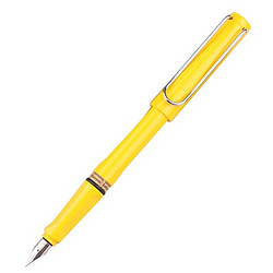 LAMY 凌美 Safari狩猎 钢笔 F尖 亮黄色