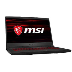 MSI 微星 侠客GF63 15.6英寸游戏笔记本电脑（i5-10200H、8GB、512GB SSD、GTX1650Ti）