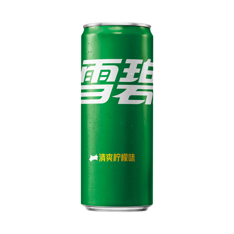 雪碧 Sprite 柠檬味 汽水 碳酸饮料 330ml*24罐 摩登罐 整箱装 可口可乐出品 新老包装随机发货