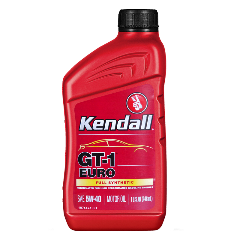 康度 (Kendall) 美国原装进口 欧标 全合成机油 5W-40 SN级 946ML 汽车用品