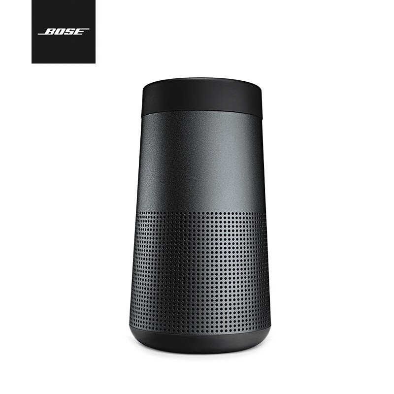 Bose SoundLink Revolve+ 扬声器 II 蓝牙音箱 户外便携防水 无线音响水壶 小水壶二代 黑色