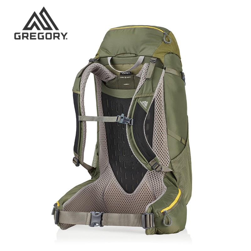 GREGORY Gregory格里高利 新升级STOUT金石系列 运动背囊男大容量旅行徒步登山包 三代金石45L-茴香绿