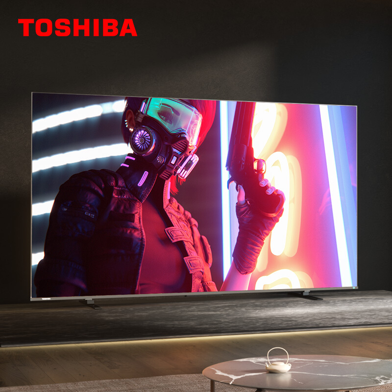 东芝（TOSHIBA）65Z570KF 65英寸游戏电视 火箭炮音响 120Hz全面屏HDMI2.1超高清智能远场语音平板电视机
