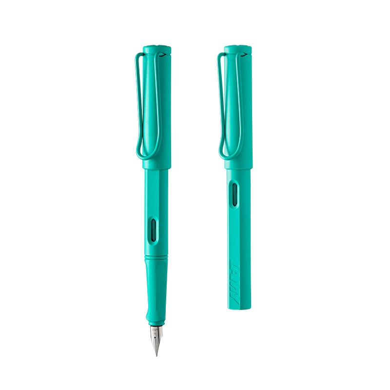 凌美（LAMY）钢笔礼盒 狩猎Candy糖果系列年度限定款墨水笔 薄荷绿EF笔尖-0.5mm